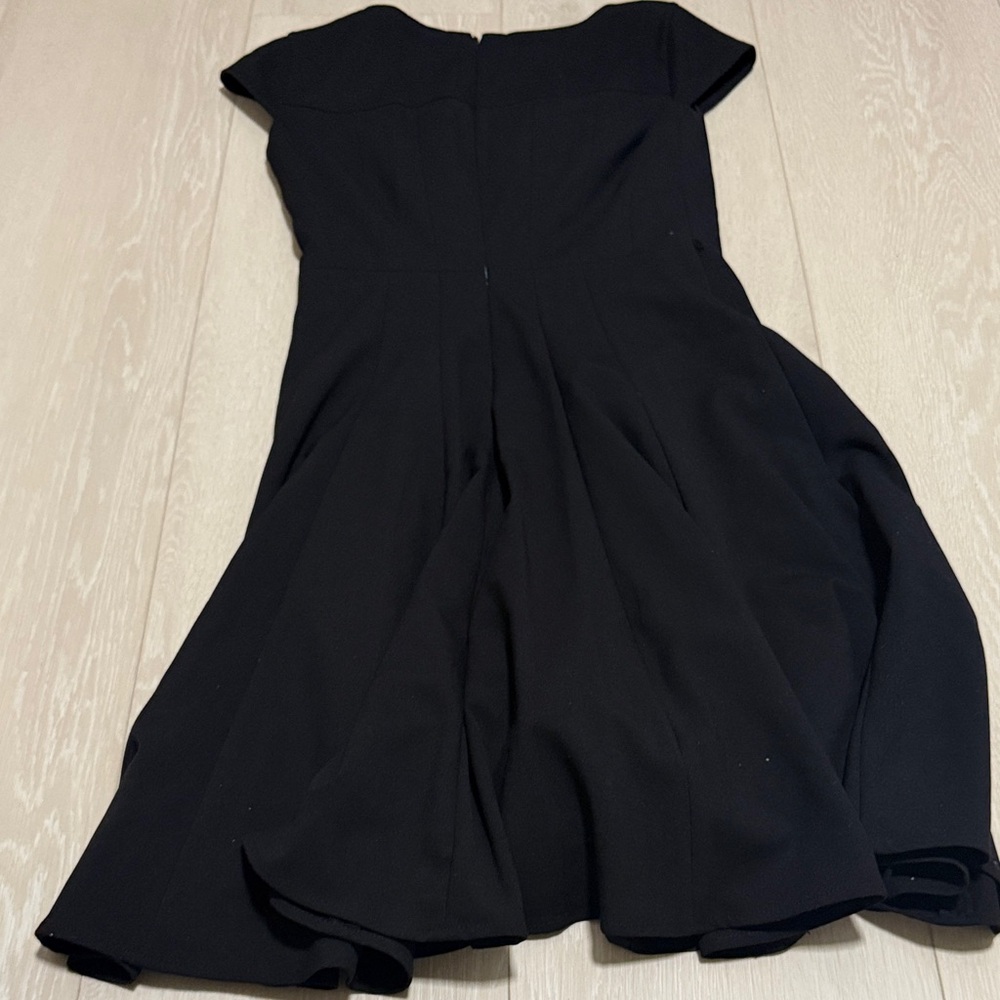 Calvin Klein Black Short Sleeve Midi Dress - Picture 8 of 8